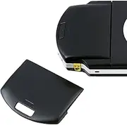Replaceme Battery Back Door Cover Case for Sony PSP 1000 1001 1002 1003 Fat Black