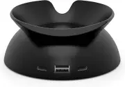 Made for Amazon Dock with USB-C and USB-A Charging Ports for Echo Spot (2024 Rel