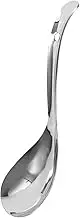 LOPUNER Stainless Steel Rice Spoon Ergonomic Kitchen Scoop for Rice Noodles Soups Food Scoop with Elegant Design for Everyday Use Stainless Steel Construction