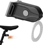 Cycling Taillight | USB Rechargeable Waterproof Safety Night Riding Taillight,Rear Warning Smart Brake Sensing LED Bike Lamp Ultra Bright for Men Women