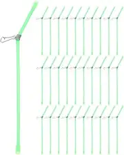 Kisangel 40pcs Fishing Line Organizer Tool Durable Fishing Scale Connector Bend Splitter for Accurate Weight Measurement