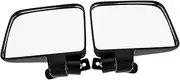 STOBAZA 1 Set Of Golf Cart Mirrors: Golf Cart Rear View Side Mirror - Wide Angle Reverse Auxiliary Tool For Enhanced Safety Comfort
