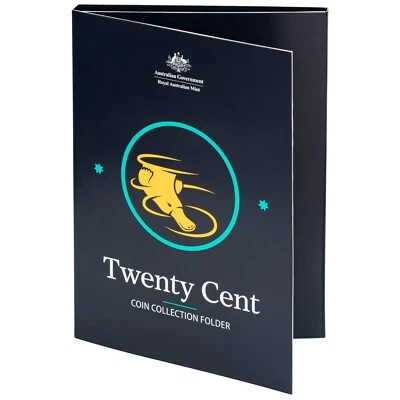 Royal Australian Mint 20c Coin Collection Folder