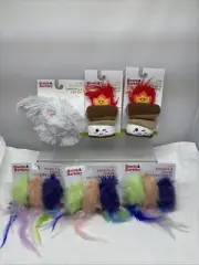 6pk NEW Boots & Barkley Cat Toys Pet Toy Bundle Pounce CatNip (B39