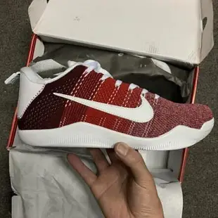 nike kobe 11 xi elite low 4kb 紅馬 籃球運動 824463-606現貨潮鞋