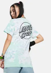 [Santa Cruz Skateboards] Opus Dot Tie Dye Graphic Tee