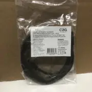 C2G Cat6 Snagless Unshielded Ethernet Network Patch Cable Black 6' 03983