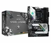 ASRock Motherboard X570 Steel Legend AMD Ryzen 5000 Series CPU Soket AM4