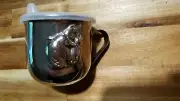 Beatrix Potter Peter Rabbit Baby Cup & Lid F. Warne & Co. Godinger Silver Plate