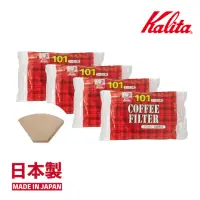 在飛比找momo購物網優惠-【Kalita】NK101 無漂白咖啡濾紙 1-2人份 10