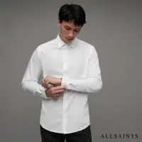 在飛比找momo購物網優惠-【ALLSAINTS】SIMMONS 修身公羊頭骨長袖襯衫 