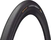 Continental Contact Speed tire - Clincher, Wire Bead, SafetySystem Breaker, E25, Black/Reflex or Black, 26", 27.5", 650b or 700 Sizes