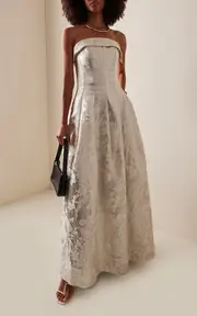[SIMKHAI] Octavia Strapless Gown