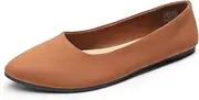 [DREAM PAIRS] Women’s Flats Comfortable Slip On Business Casual Suede Ballet Flats Pointed Toe Dress Shoes