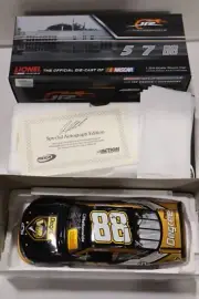 Aric Almirola #88 Degree Adrenaline-Autographed 1:24 Scale Die Cast Car 2011