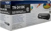 Brother TN-241BK Toner Cartridge, Black, Single Pack, Standard Yield, Includes 1 x Toner Cartridge, Brother Genuine Supplies