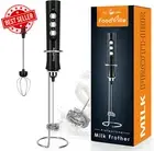 MF02 Rechargeable Milk Frother - Handheld Foam Maker for Coffee, Latte, Matcha