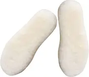HAMPPLIES 1 Pair Winter Warm Wool Insoles for Boots Comfortable Shoe Pads Durable Tear Resistant Design Keeps Feet Dry Cozy for Winter Footwear