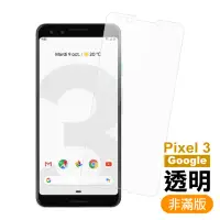 在飛比找momo購物網優惠-Google Pixel 3 5.5吋 高清透明9H玻璃鋼化