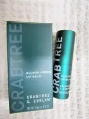 CRABTREE & EVELYN~~NOURISH + RENEW~~LIP BALM 0.12 OZ NIB 107