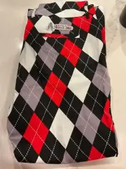 Royal and Awesome Men`s Golf Pants Diamonds in the Rough Argyle Pants 40/30