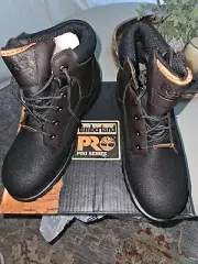 TIMBERLAND PRO MENS POWERWELT STEEL TOE BOOT 47001 SIZE 11 NEW IN BOX
