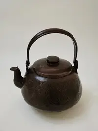 在飛比找Yahoo奇摩拍賣-7-11運費0元優惠優惠-日本回流 和光齋 手作銅壺 老銅壺 茶壺