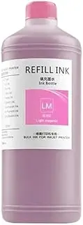 1L Dye Ink Printer Ink - Compatible with Epson Stylus Pro, 4000 4800 7800 9800 7500 7600 9500 9600 9400 4400(1000ML-Dye-LM)