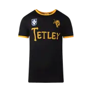 Richmond Tigers Mens TETLEY Black Throwback Tee