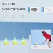 Glowing Badminton Balls Badminton Trainer Set Beginners