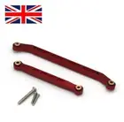FMS FCX18 EasyRC ROC Hobby 1:18 Red Alloy Steering Linkages. UK Seller.