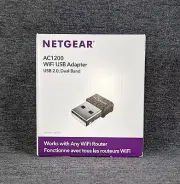 Netgear A6150-100PAS Ac1200 Wifi Usb Adapter (a6150100pas) Sealed