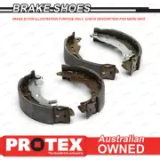 4 Front Protex Brake Shoes for TOYOTA Dyna 200 BU60 BU80 BU96 With DRW 9/1991-on (for: Toyota)