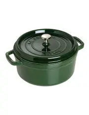 [Staub] Round Cocotte Basil 18cm/1.7L in Green