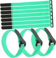Fixing Cinch Straps for Organizers 25pcs Reusable Yoga Mat Straps Hook and Loop Fastener