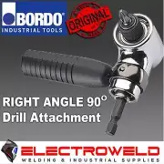 BORDO 1/4" Screwdriver 90º Cordless Drill Driver Bit, Right Angle Insert 5360AD
