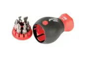 38043 Stubby Screwdriver With Six-In-One Insert Bits Slot and Phillips
