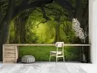 3D Primeval Forest Wallpaper Wall Mural Removable Self-adhesive 1778