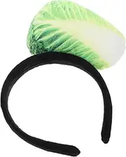 [PLAFOPE] Funny Novelty Chinese Cabbage Headwear Hoop for Parties Cosplay and Photo Sessions