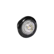 2 x Narva 9-33 Volt Model 2 LED Front End Outline Marker Lamps w/Black Grommet