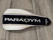 New 2023 Callaway Paradym Driver Leather Headcover