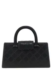 [Tory Burch] Tory Burch-Fleming East-West Tote Nero-Donna OS