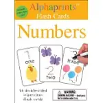 ALPHAPRINTS: WIPE CLEAN FLASH CARDS NUMBERS