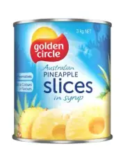Golden Circle Australian Pineapple Slices In Syrup 3kg x 1