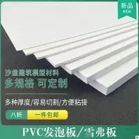 在飛比找樂天市場購物網優惠-pvc板廣告泡沫板建筑模型材料剖面戶型墻體PVC發泡板安迪板