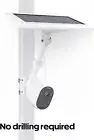 2-in-1 Universal Pole Mount for Camera & Solar Panel Wyze Blink Ring Arlo Eufy