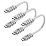 240W USB C to USBC Cable 30Cm, Short USB C Cable Fast Charging Cord Compatible