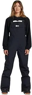 [DC Shoes] Women's Snowboard Bib Pants - Valiant Bib | Black, X-Small