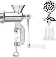 Household Meat Grinder - Manual Meat Mincer, Food Grinder Hand, Meat Grinder Heavy Duty, Manual Meat Mincer Anti-Slip, Removable Design, For All Meats, Kitchen