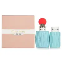 在飛比找森森購物網優惠-Miu Miu Miu Miu 香水套裝2pcs